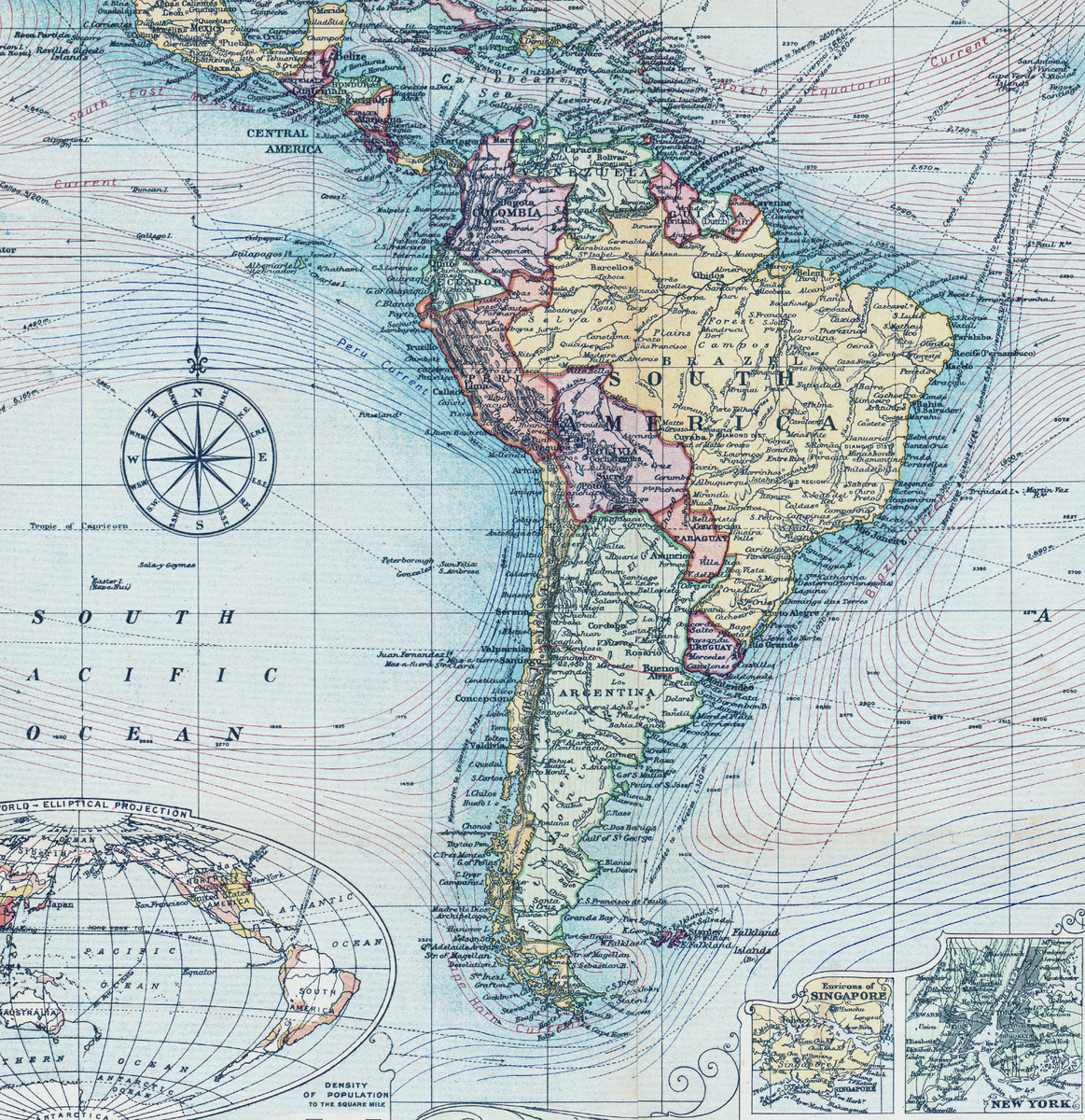 Mapa Mundi Ilustrado – Editorial Compass