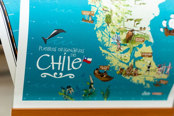 Chile Pueblos Originarios en Tela