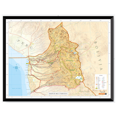Mapa Región Arica y Parinacota