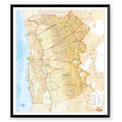 Mapa Región de Tarapacá