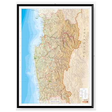 Mapa Región de Coquimbo