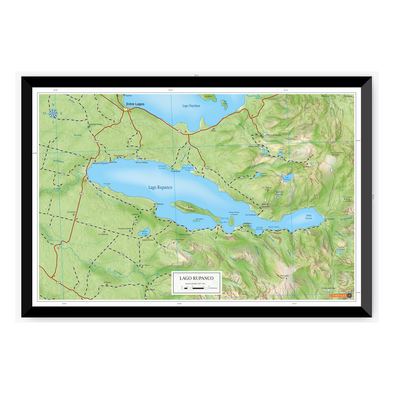 Mapa Lago Rupanco