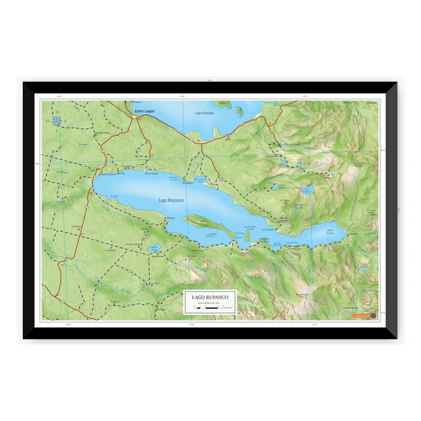 Mapa Lago Rupanco