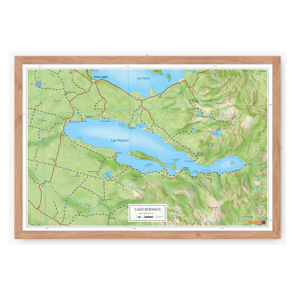 Mapa Lago Rupanco