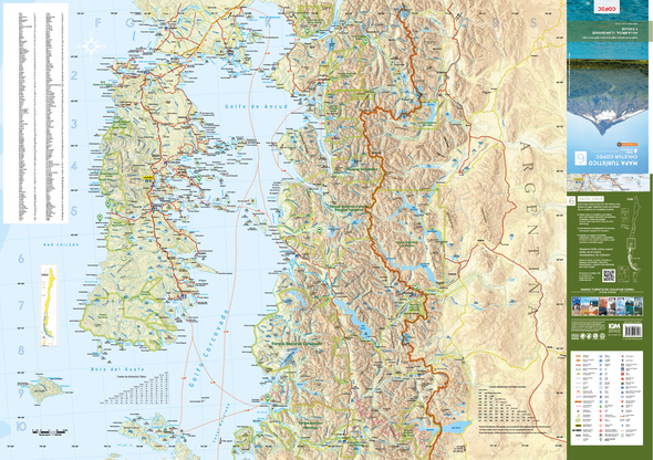 Mapa Copec Villarrica, Llanquihue y Chiloé (N° 6)