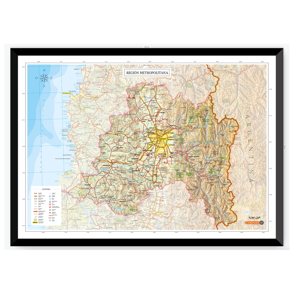 Mapa Región Metropolitana