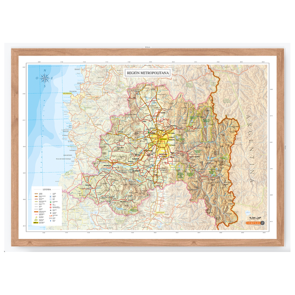 Mapa Región Metropolitana