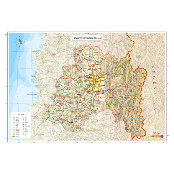 Mapa Región Metropolitana