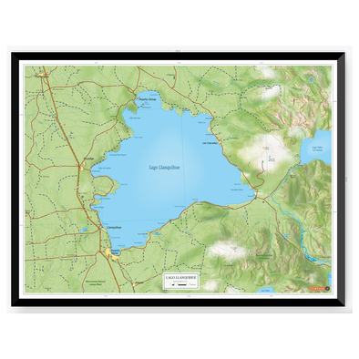 Mapa Lago Llanquihue