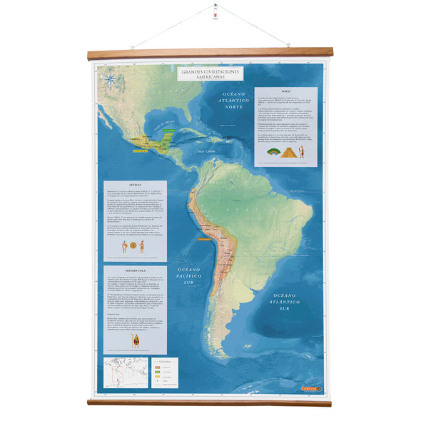 Mapa culturas americanas