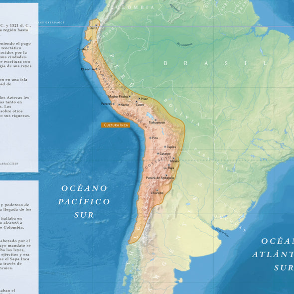 Mapa Civilizaciones Americanas