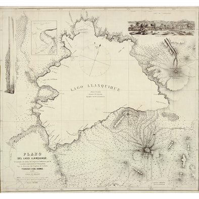 Mapa Lago Llanquihue