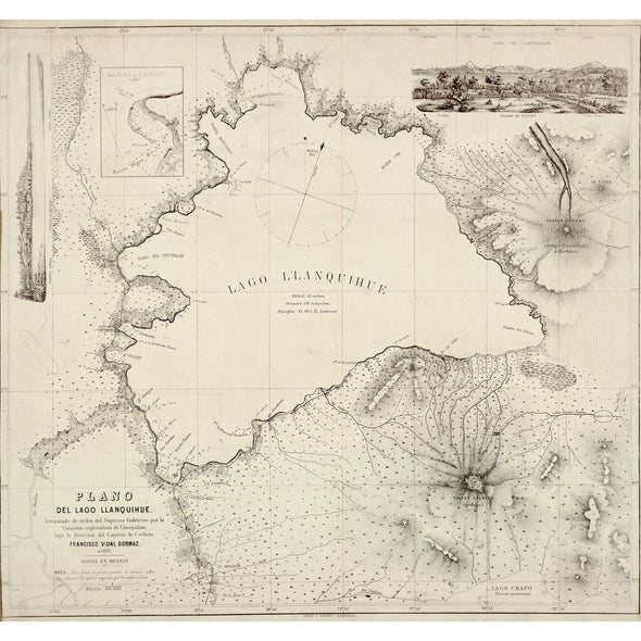 Mapa Lago Llanquihue