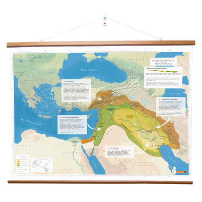 Mapa Mesopotamia