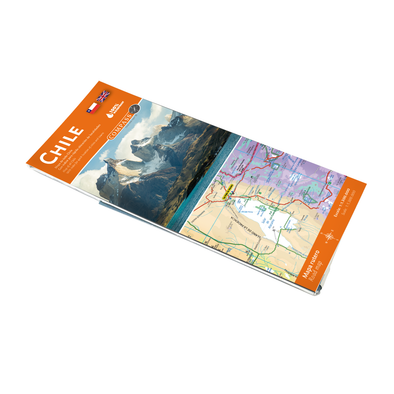 Mapa Rutero de Chile Inglés/Español