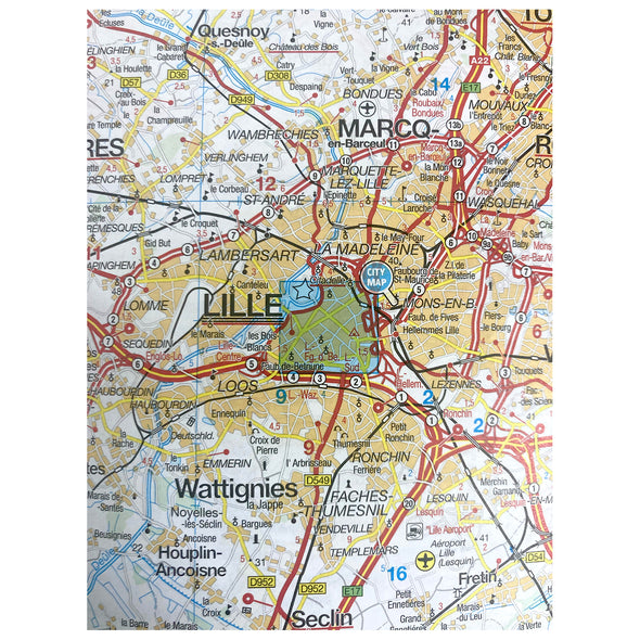 Mapa de Francia