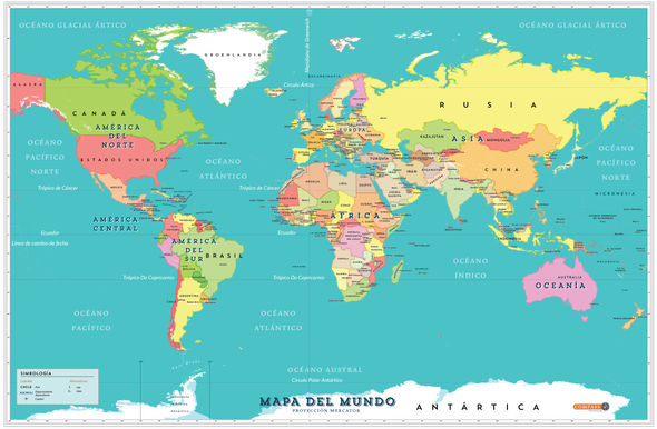 Mapa Político del Mundo