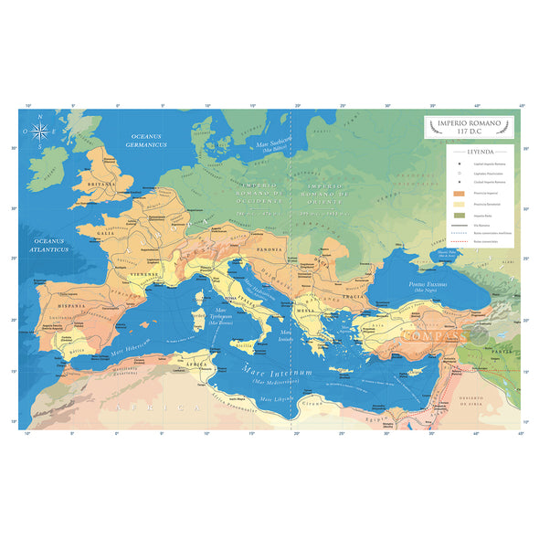 Mapa Imperio Romano