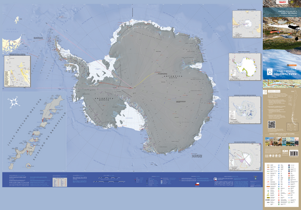Mapa Copec Tierra del Fuego y Antártica (N° 9)