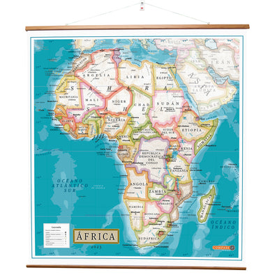 Mapa de África Gran Formato