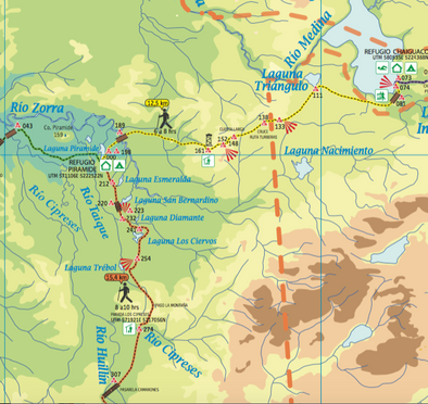 Mapa Parque Tantauco