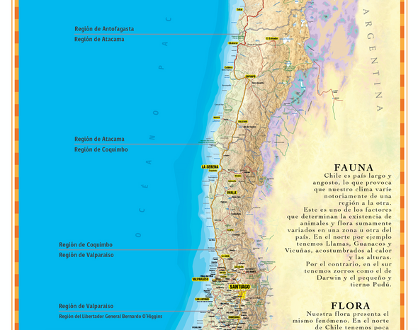 Mapa Chile de suelo (Informativo)