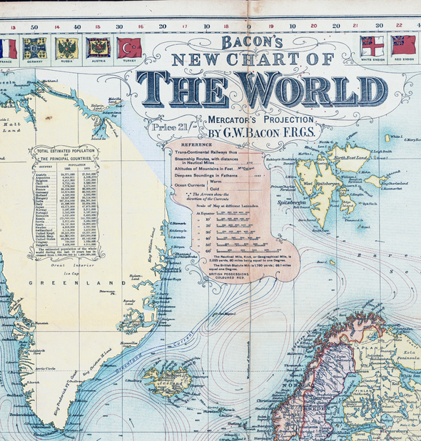 Mapa Mundi Bacon
