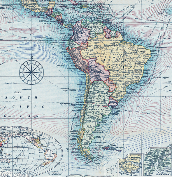 Mapa Mundi Bacon