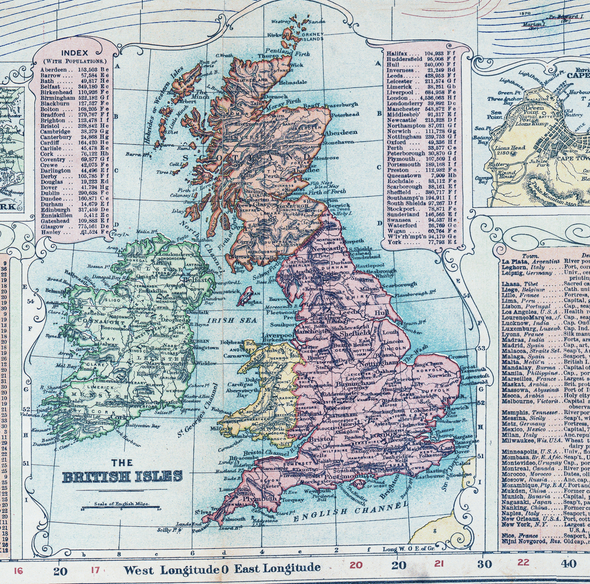 Mapa Mundi Bacon