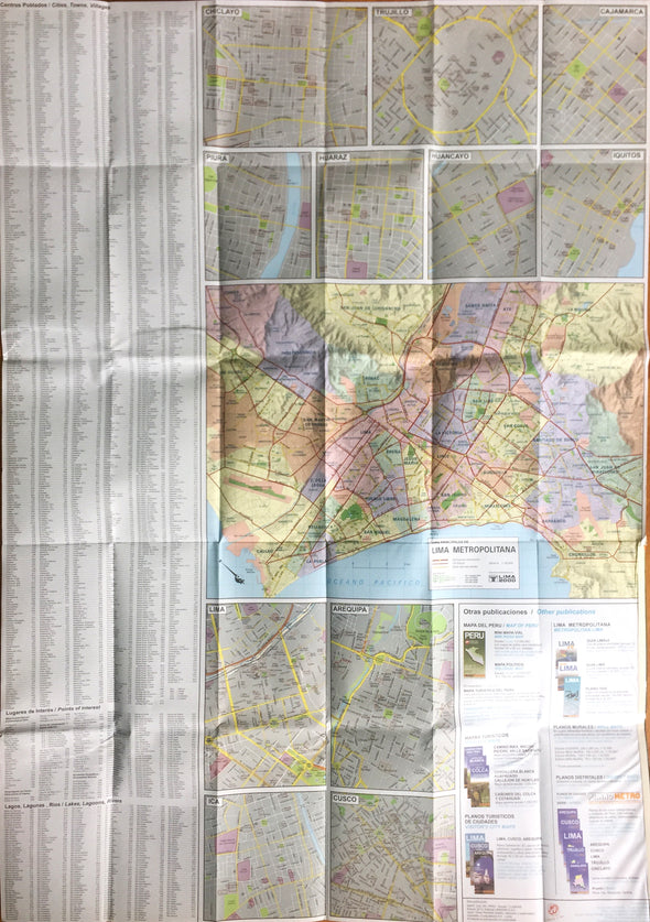 Mapa Vial de Perú