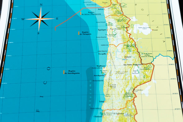 Chile Físico en Canvas