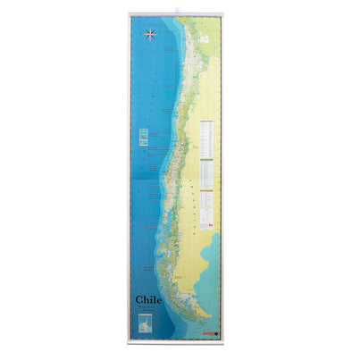 Mapa Físico de Chile