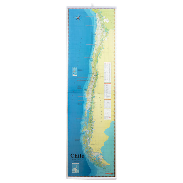 Mapa Físico de Chile