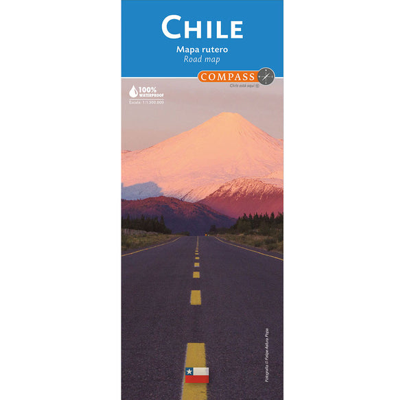 Mapa Rutero de Chile Inglés/Español