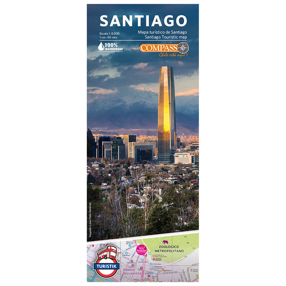 Mapa Santiago Inglés/Español