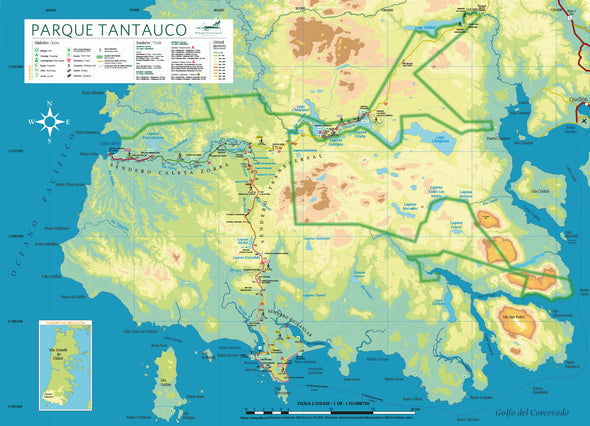 Mapa Parque Tantauco