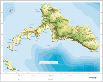 Mapa Robinson Crusoe