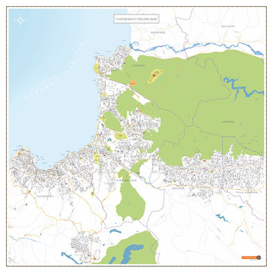 Valparaíso y Viña del Mar pineable