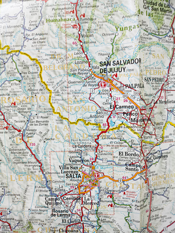 Mapa Argentina 1 Zona Norte