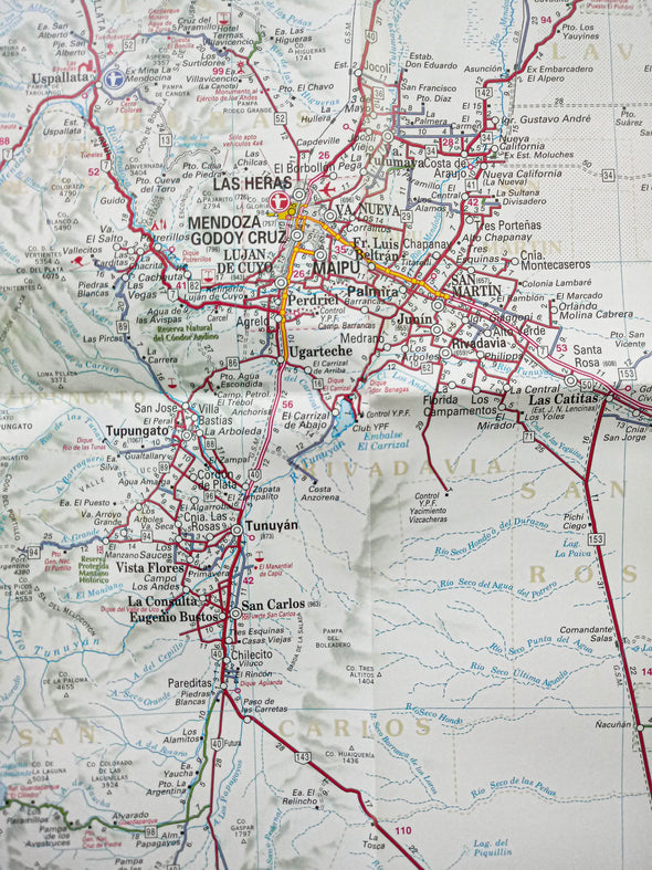 Mapa Argentina 5 Región Cuyo