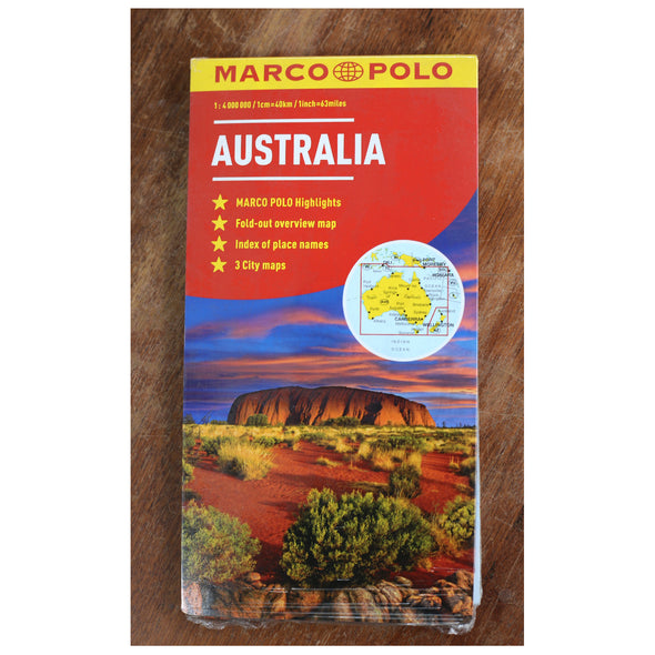 Mapa de Australia