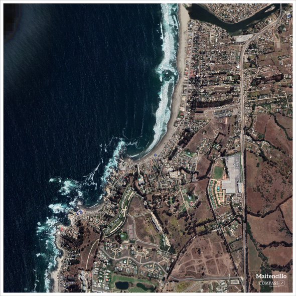 Foto satelital Maitencillo