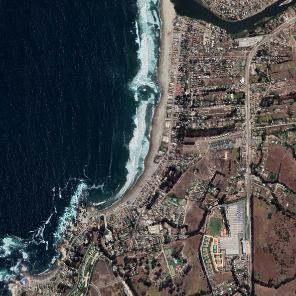 Foto satelital Maitencillo