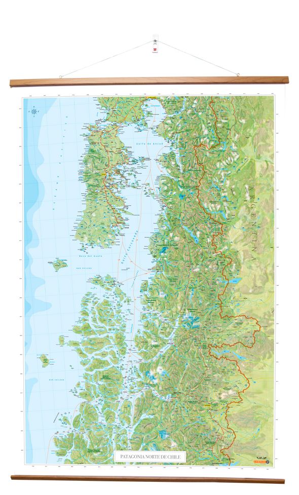 Mapa Patagonia Norte