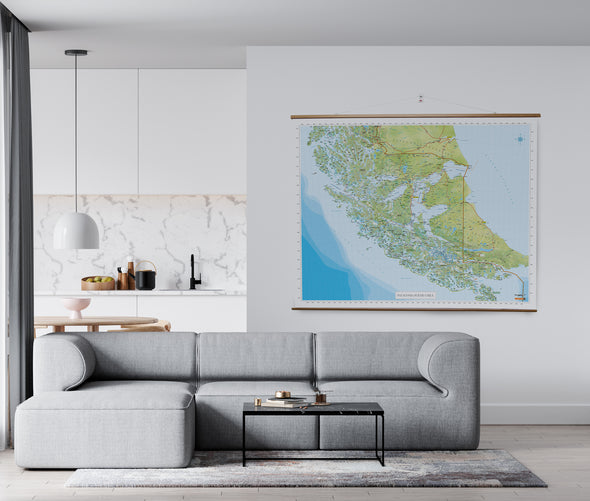 Mapa Patagonia Sur