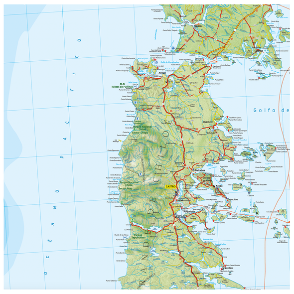 Mapa Patagonia Norte