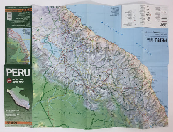 Mapa vial de Perú (Mini)