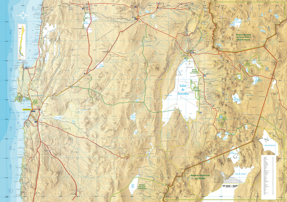 Mapa Copec San Pedro de Atacama (N° 2)