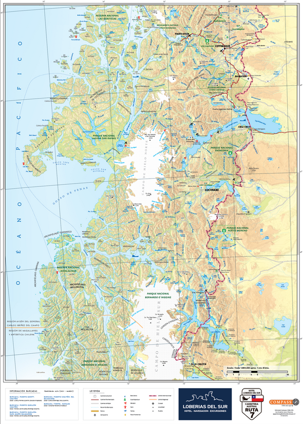 Mapa Carretera Austral