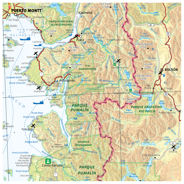 Mapa Carretera Austral